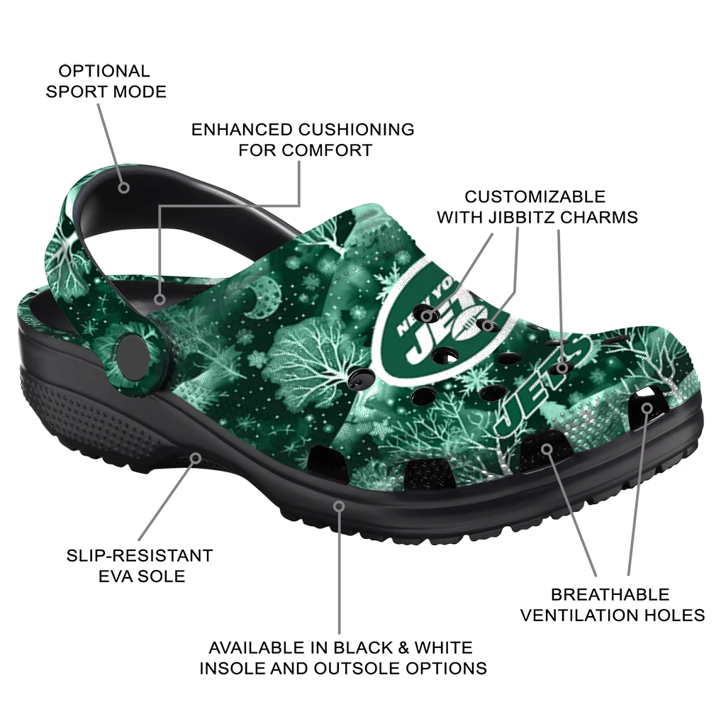 customized new york jets snowy hills clogs new arrival customized new york jets snowy hills clogs new arrival