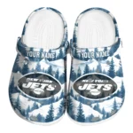 customized new york jets snowy mountains clogs best selling