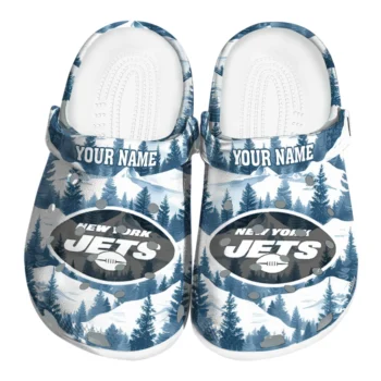 customized new york jets snowy mountains clogs best selling