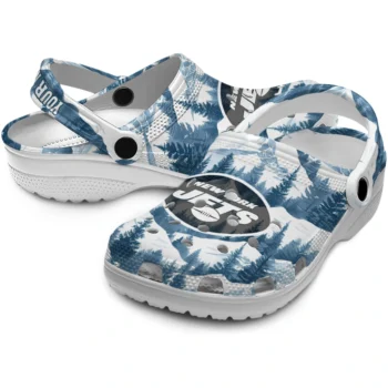 customized new york jets snowy mountains clogs high quality