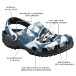 customized new york jets snowy mountains clogs best selling