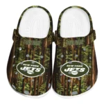 customized new york jets woods forest designs clogs best selling