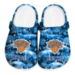 customized new york knicks snowy hills clogs best selling