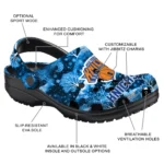 customized new york knicks snowy hills clogs best selling
