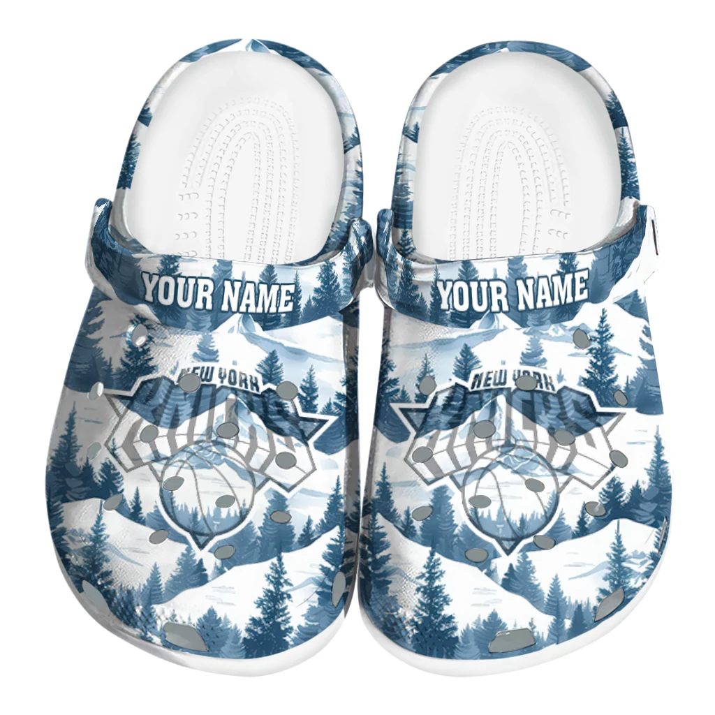 customized new york knicks snowy mountains clogs best selling customized new york knicks snowy mountains clogs best selling