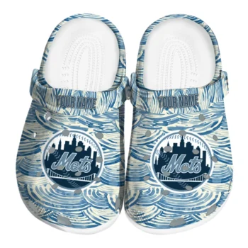 customized new york mets sea swirls clogs best selling