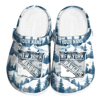 customized new york rangers snowy mountains clogs best selling