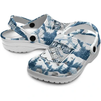customized new york rangers snowy mountains clogs high quality