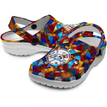customized new york yankees prism pieces clogs high quality