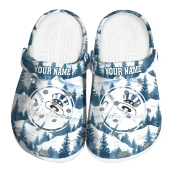 customized new york yankees snowy mountains clogs best selling