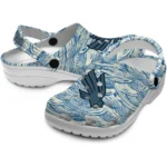 customized north texas mean green sea swirls clogs best selling