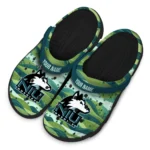 customized northern illinois huskies hills illustration clogs best selling