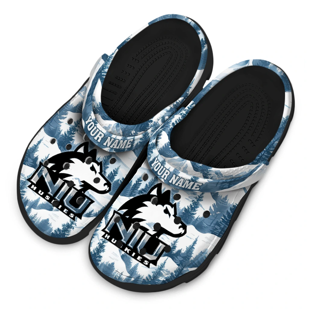 customized northern illinois huskies snowy mountains clogs latest model customized northern illinois huskies snowy mountains clogs latest model