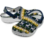 customized notre dame fighting irish christmas motif clogs best selling