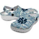 customized notre dame fighting irish sea swirls clogs best selling