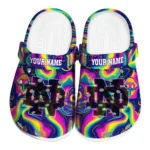 customized notre dame fighting irish swirling mushrooms clogs best selling