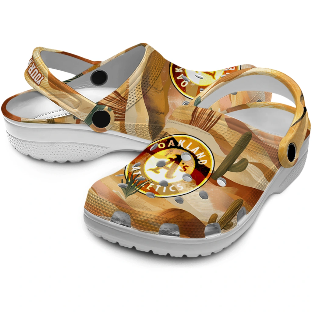 customized oakland athletics desert layers clogs high quality customized oakland athletics desert layers clogs high quality