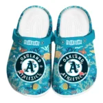 customized oakland athletics tropical fish ocean clogs best selling