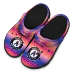 customized oakland athletics wavy stripes clogs best selling