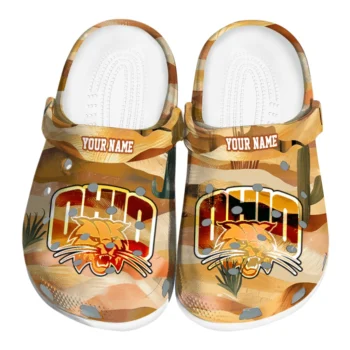 customized ohio bobcats desert layers clogs best selling