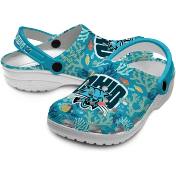 customized ohio bobcats tropical fish ocean clogs high quality