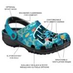customized ohio bobcats tropical fish ocean clogs best selling