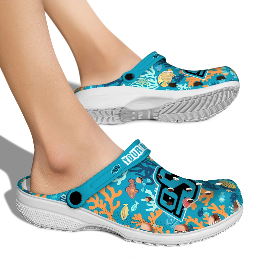 customized oklahoma state cowboys tropical fish ocean clogs fashion forward customized oklahoma state cowboys tropical fish ocean clogs fashion forward