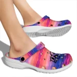 customized oklahoma state cowboys wavy stripes clogs best selling