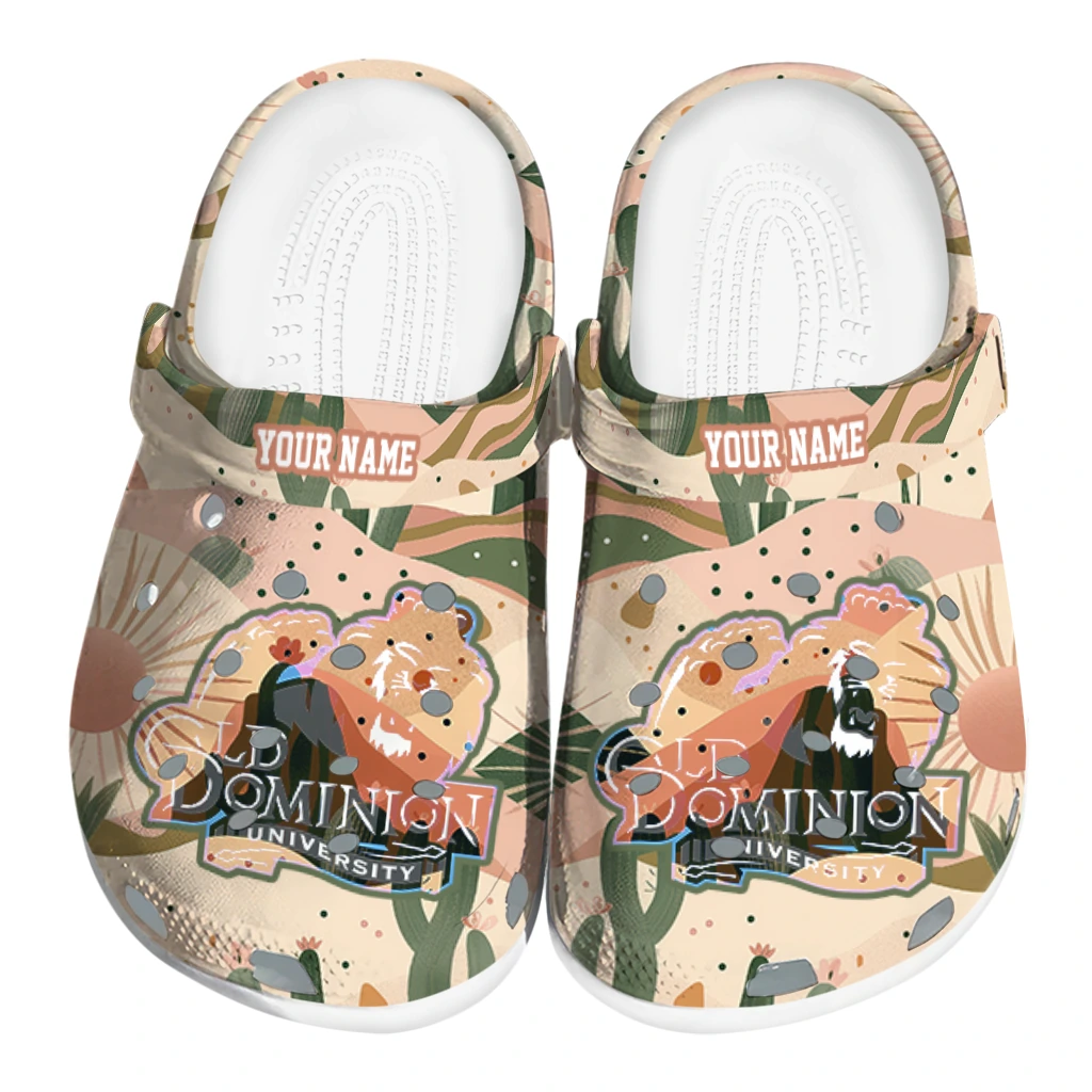 customized old dominion monarchs desert cactus pattern clogs best selling customized old dominion monarchs desert cactus pattern clogs best selling