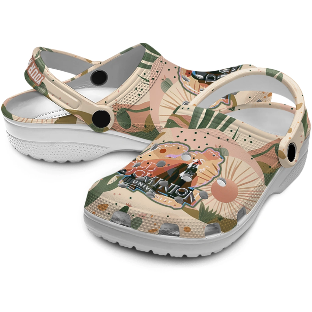 customized old dominion monarchs desert cactus pattern clogs high quality customized old dominion monarchs desert cactus pattern clogs high quality
