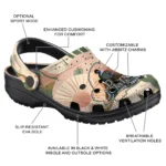 customized old dominion monarchs desert cactus pattern clogs best selling