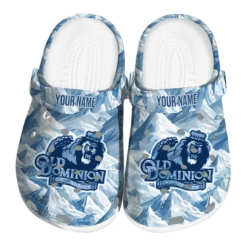 customized old dominion monarchs mountain artwork clogs best selling