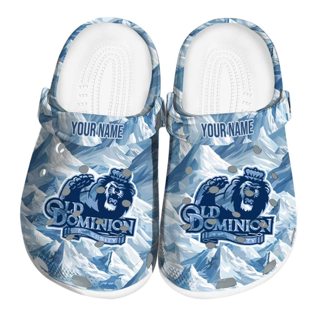 customized old dominion monarchs mountain artwork clogs best selling customized old dominion monarchs mountain artwork clogs best selling