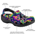 customized old dominion monarchs swirling mushrooms clogs best selling