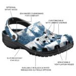customized ole miss rebels snowy mountains clogs best selling