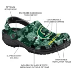 customized oregon ducks snowy hills clogs best selling