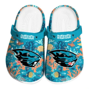 customized oregon state beavers tropical fish ocean clogs best selling
