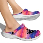 customized oregon state beavers wavy stripes clogs best selling