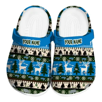customized orlando magic christmas motif clogs best selling