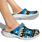 customized orlando magic christmas motif clogs best selling