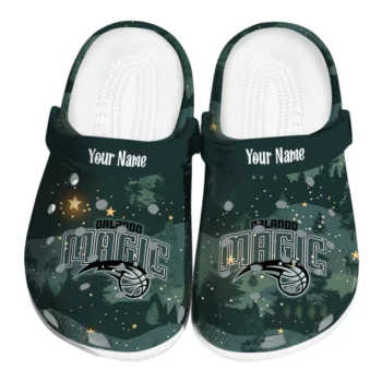 customized orlando magic deer nightscape clogs best selling