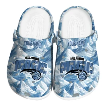 customized orlando magic mountain artwork clogs best selling