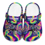 customized orlando magic swirling mushrooms clogs best selling