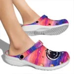 customized penn state nittany lions wavy stripes clogs best selling