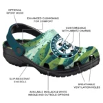 customized philadelphia 76ers hills illustration clogs best selling