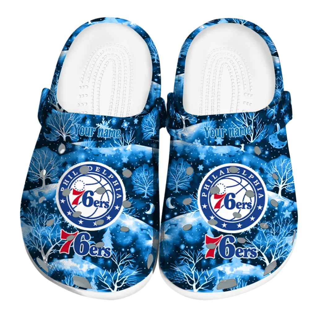 customized philadelphia 76ers snowy hills clogs best selling customized philadelphia 76ers snowy hills clogs best selling