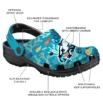 customized philadelphia eagles tropical fish ocean clogs best selling