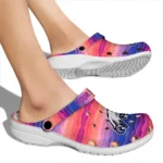 customized philadelphia eagles wavy stripes clogs best selling