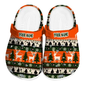 customized philadelphia flyers christmas motif clogs best selling