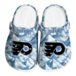 customized philadelphia flyers mountain artwork clogs best selling